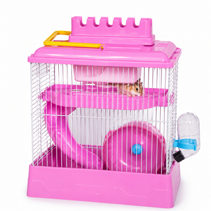 Petbroo Spinhome Hamster Cage 29 × 15 × 27.5 cm for Hamsters