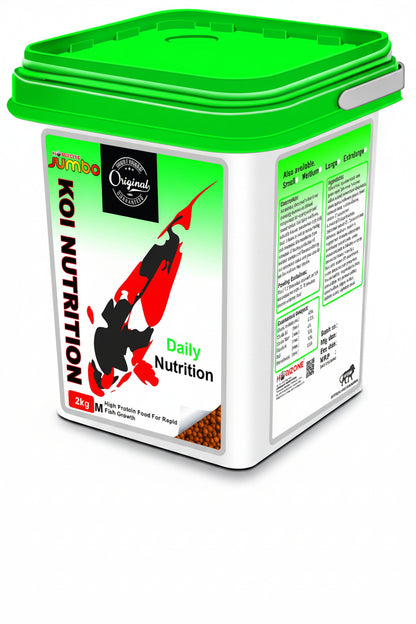 Horizon Jumbo Koi High Protein Bucket Food 2kg - Daily nutrition