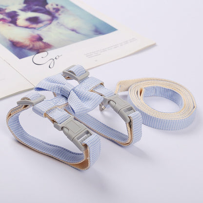 Petbroo Cat Leash  & Harness with Bow