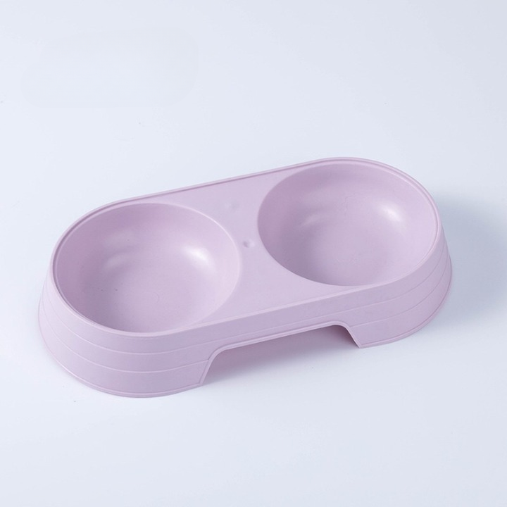 Petbroo Stylish feeding Double Oval Bowl