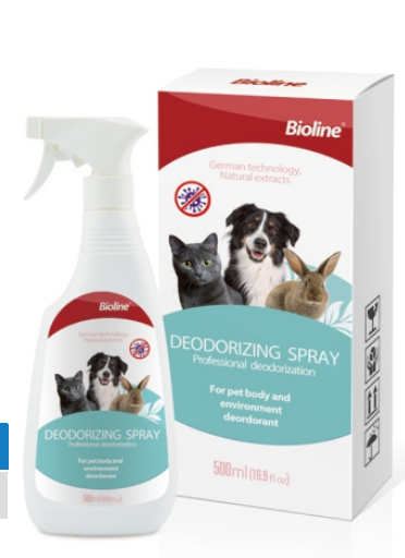 Bioline - Deodorising spray - 500ml - pet grooming