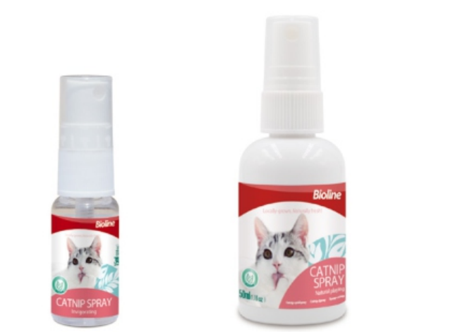 Bioline catnip spray  pet grooming