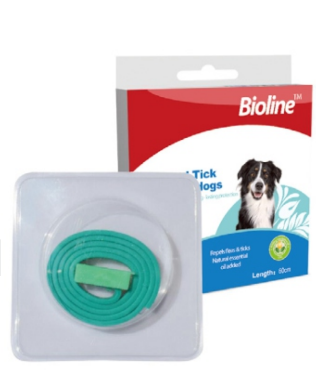 Flea and tick collar for dog 60cm - 8 weeks