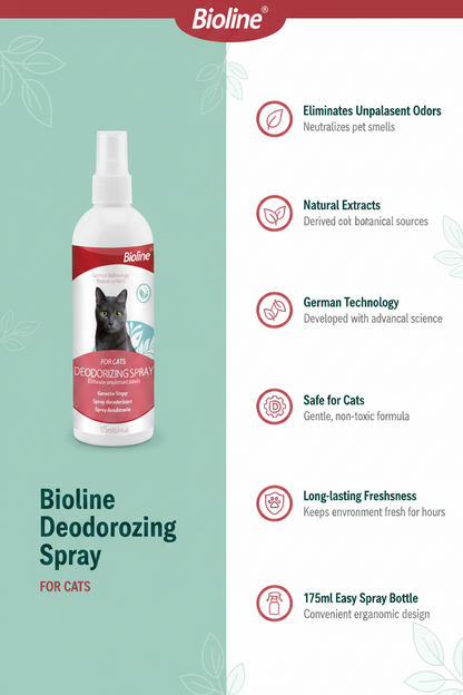 Bioline Deodorizing spray for cats 175ml