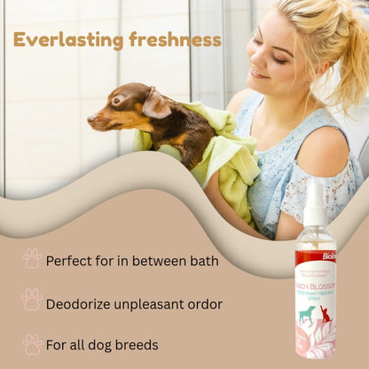 Bioline Peach Blossom Scent 118 ml pet grooming