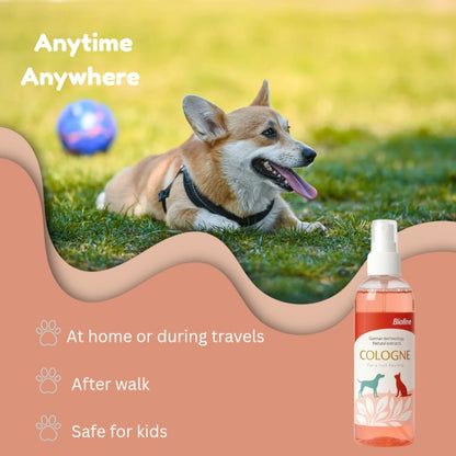 Bioline cologne scent 207 ml pet grooming