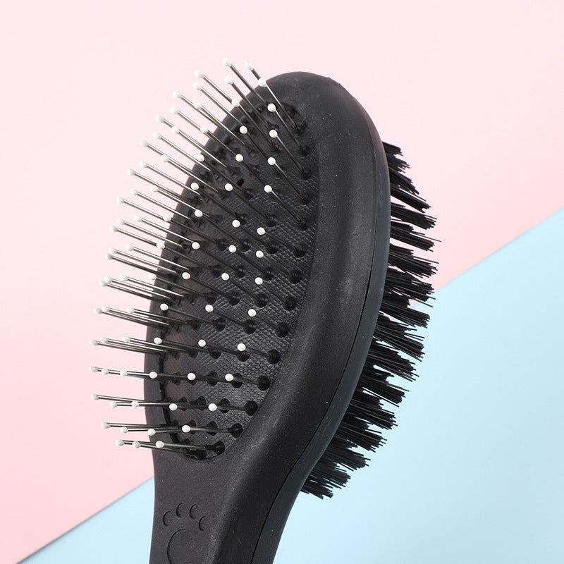 Petbroo Two Sided Brush Oval- M