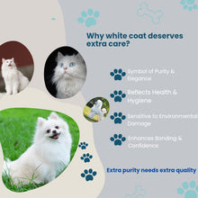 White coat shampoo for cats- 200ml pet grooming