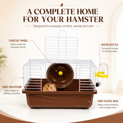 Petbroo Airnest Hamster Cage 23x17x15 cm