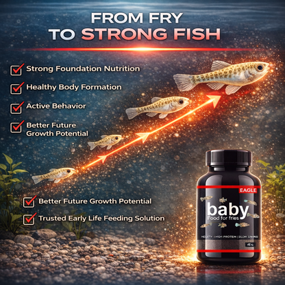 Baby Fish Food for Fry Growth
