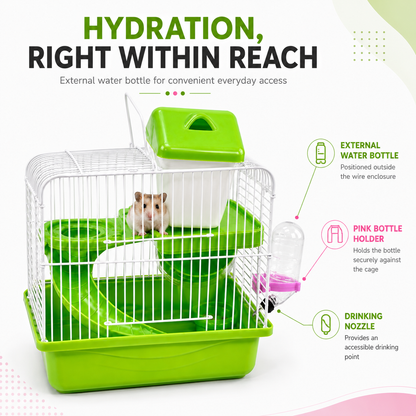 Petbroo Nesty Hamster cage 27x21x28 cm