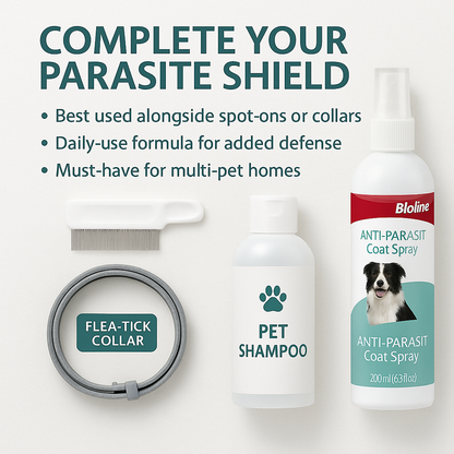 Bioline Anti parasite coat spray 207ml