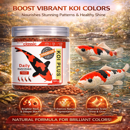 Koi Fish Food Floating Pellets 160g