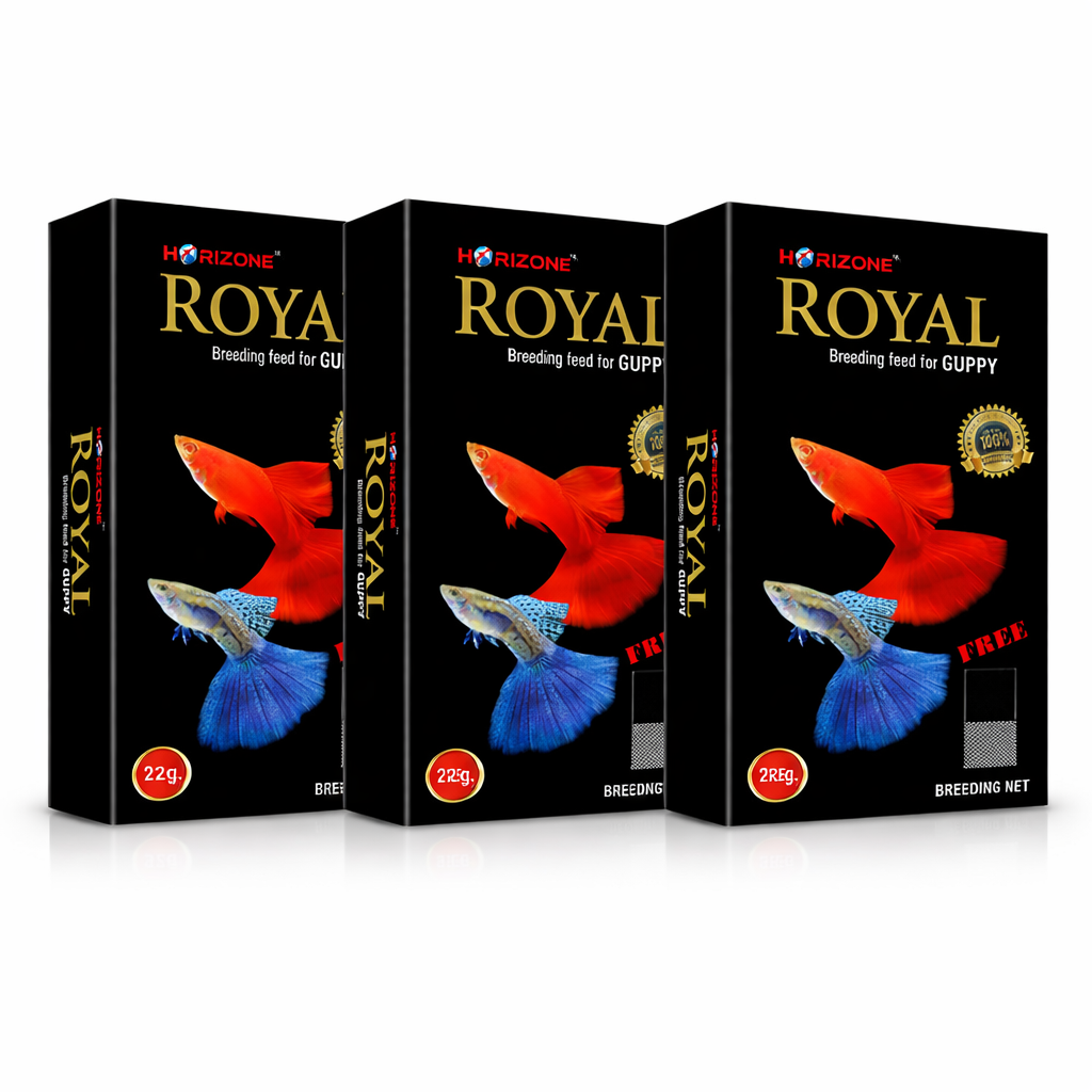Guppy Breeding Fish Food Micro Pellets Three Box Pack (3 x 22 g)