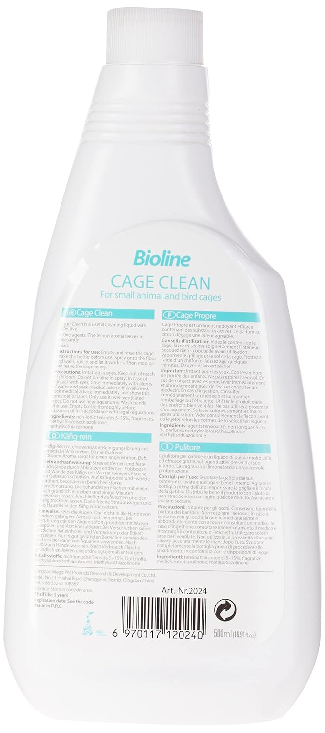 Cage cleaner for small animals - 500ml