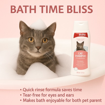 Bioline Cat shampoo 250 ml pet grooming
