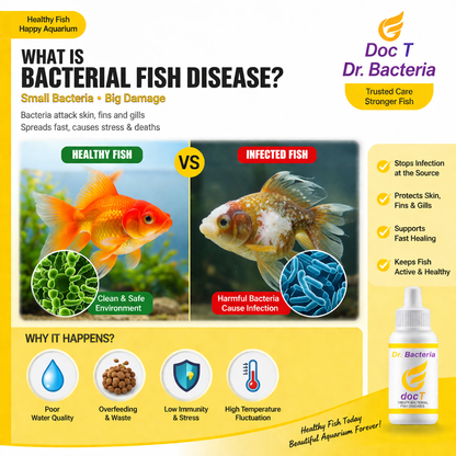 Aquarium Fish Bacterial Treatment Liquid