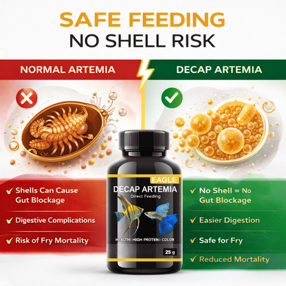 Decapsulated Artemia Fish Food 25g