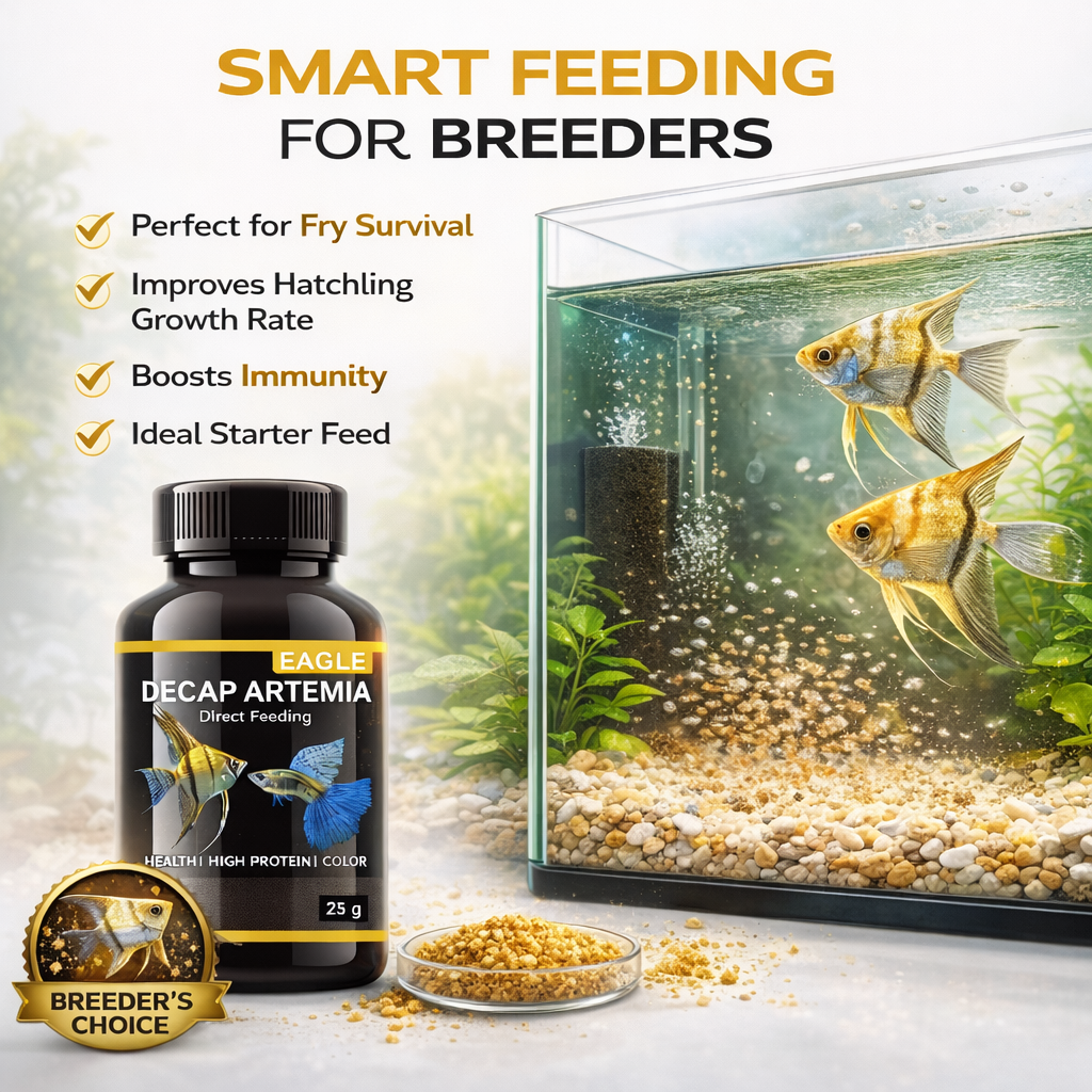 Decapsulated Artemia Fish Food 25g