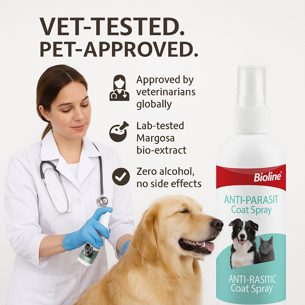 Bioline Anti parasite coat spray 207ml