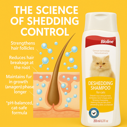 Deshedding shampoo for cats- 200ml pet grooming