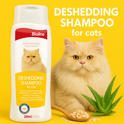 Deshedding shampoo for cats- 200ml pet grooming