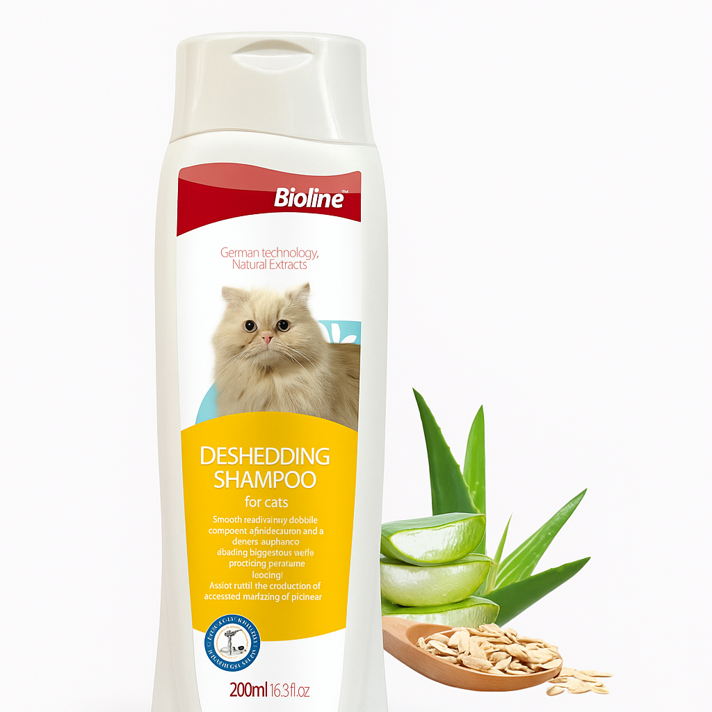 Deshedding shampoo for cats- 200ml pet grooming