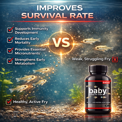 Baby Fish Food for Fry Growth