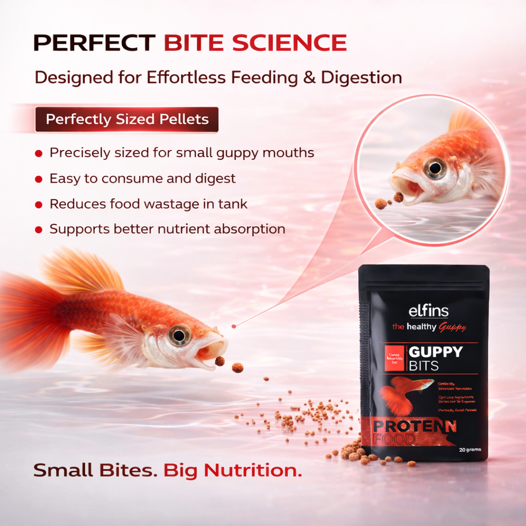 Guppy Fish Food Micro Pellets 20g