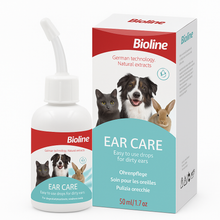 Ear care, easy to use drops for dirty ears 50ml- pet grooming