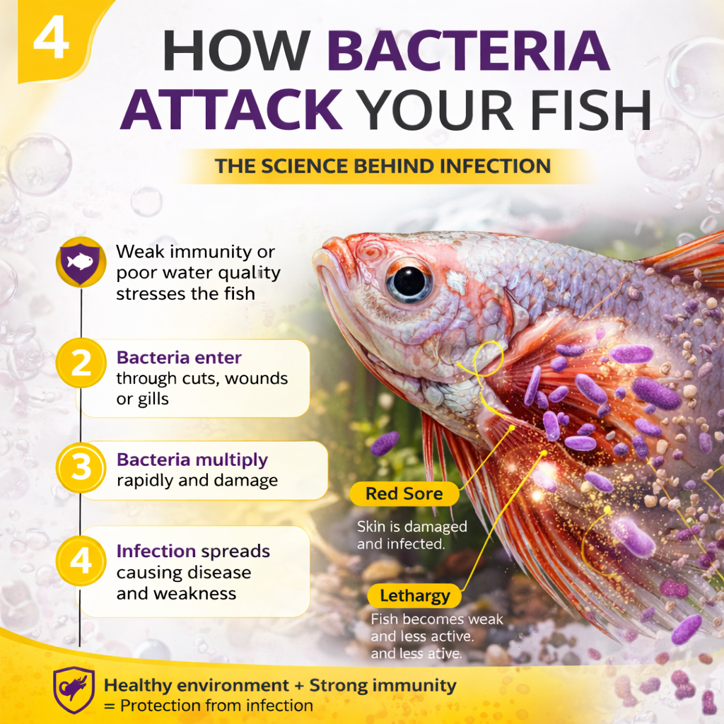 Aquarium Fish Bacterial Treatment Liquid