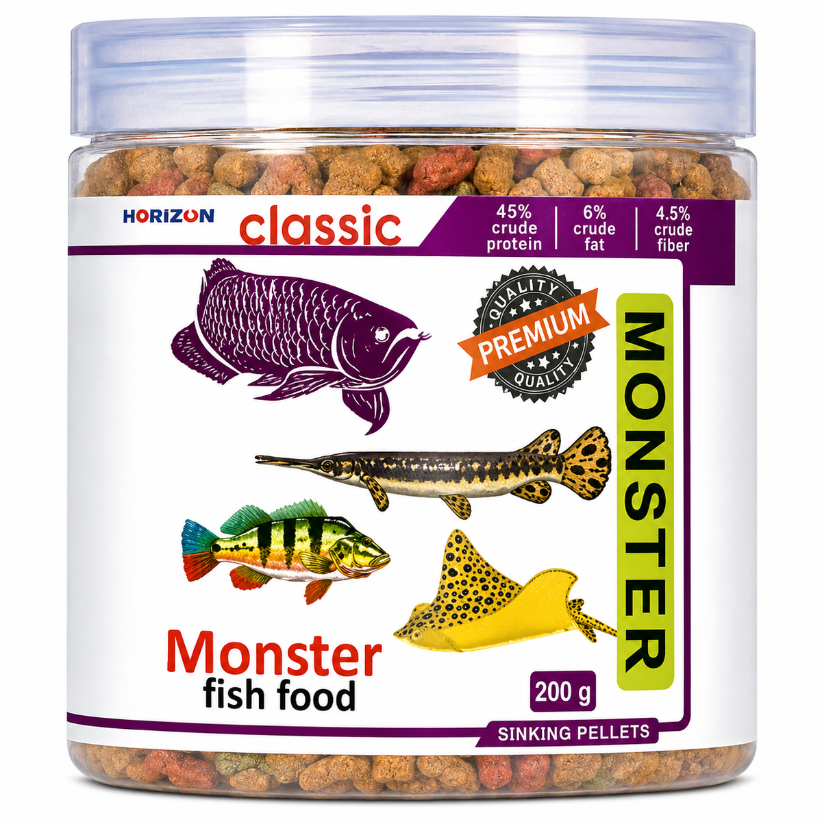 Horizone Classic Monster Fish Food