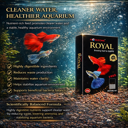 Guppy Breeding Fish Food Micro Pellets Three Box Pack (3 x 22 g)