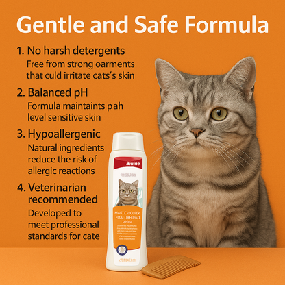 Multi-Coloured Hair Shampoo for Cats 200 ml