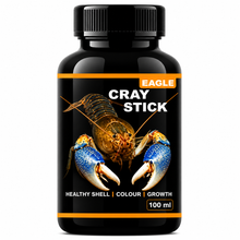 EAGLE CRAY STICK – PREMIUM NUTRITION STICKS FOR CRAYFISH, CRABS & AQUATIC CRUSTACEANS | SUPPORTS HEALTHY SHELL DEVELOPMENT, COLOR ENHANCEMENT & GROWTH | 100 ML