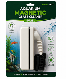 AquaBro Magnetic Floating Aquarium Glass Cleaner