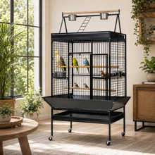DAYANG A19 PREMIUM PLAYTOP PARROT CAGE FOR CONURES, AMAZONS & COCKATOOS – 102.5 × 80 × 172 CM