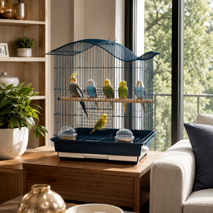DAYANG 813 PREMIUM BIRD CAGE FOR FINCHES, BUDGIES & COCKATIELS – 52 × 41 × 62 CM