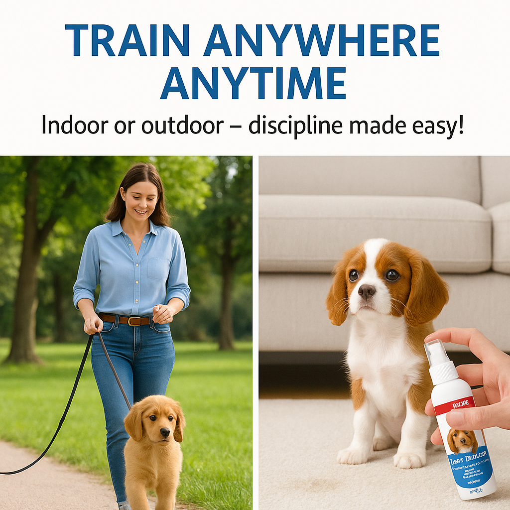 Puppy Training Spray 50ml, Puppy Toilet Training Spray, White - pet grooming