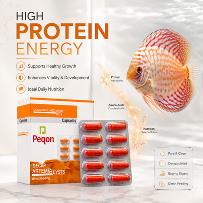 Decapsulated Artemia Cysts Capsules for Fish Fry & Shrimp Larvae