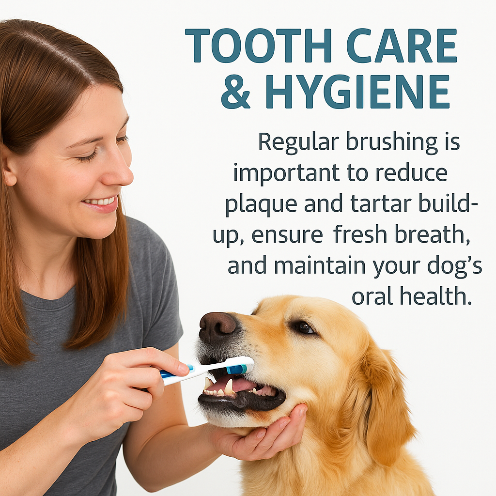 Bioline Dental Oral Care Kit,toothpaste with beef flavour -100g - pet grooming