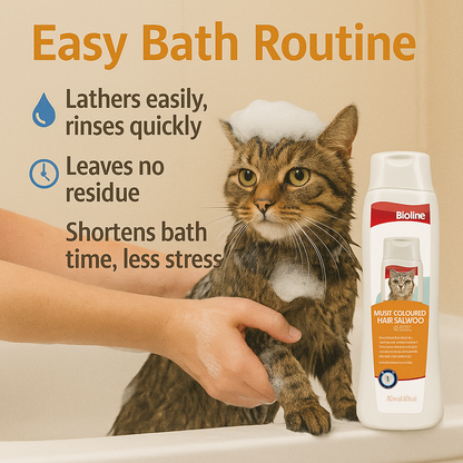 Multi-Coloured Hair Shampoo for Cats 200 ml