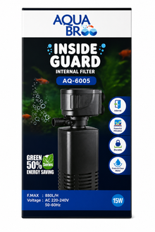 AquaBro Inside Guard Internal Aquarium Filter AQ-6005 (15W)