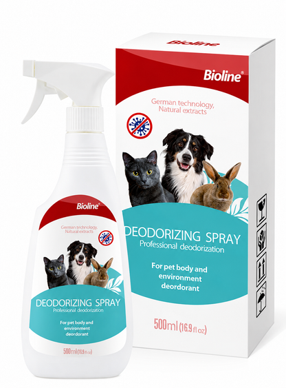 Bioline - Deodorising spray - 500ml - pet grooming