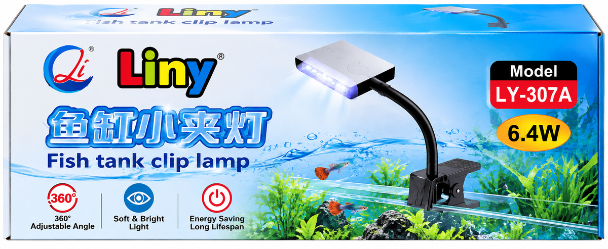 Liny LY-307A Fish Tank Clip Lamp