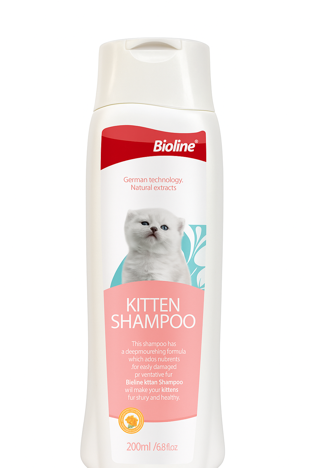 Kitten shampoo-200ml pet grooming