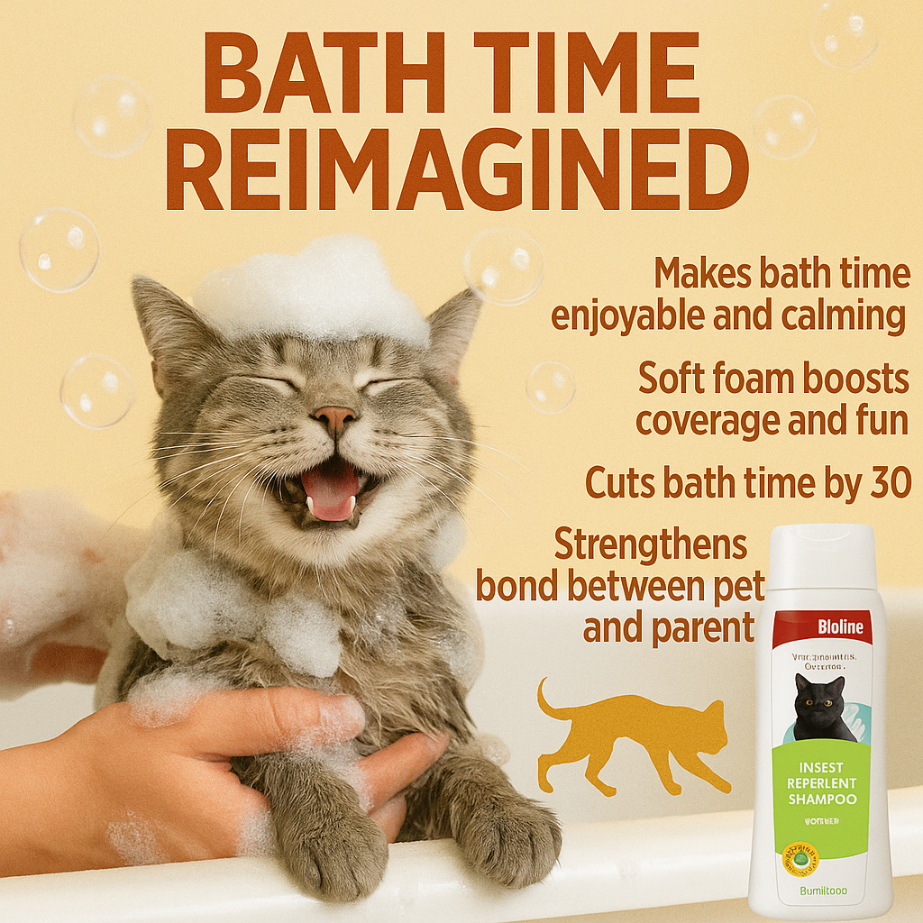 Bioline Insect repellent shampoo 200ml- pet grooming
