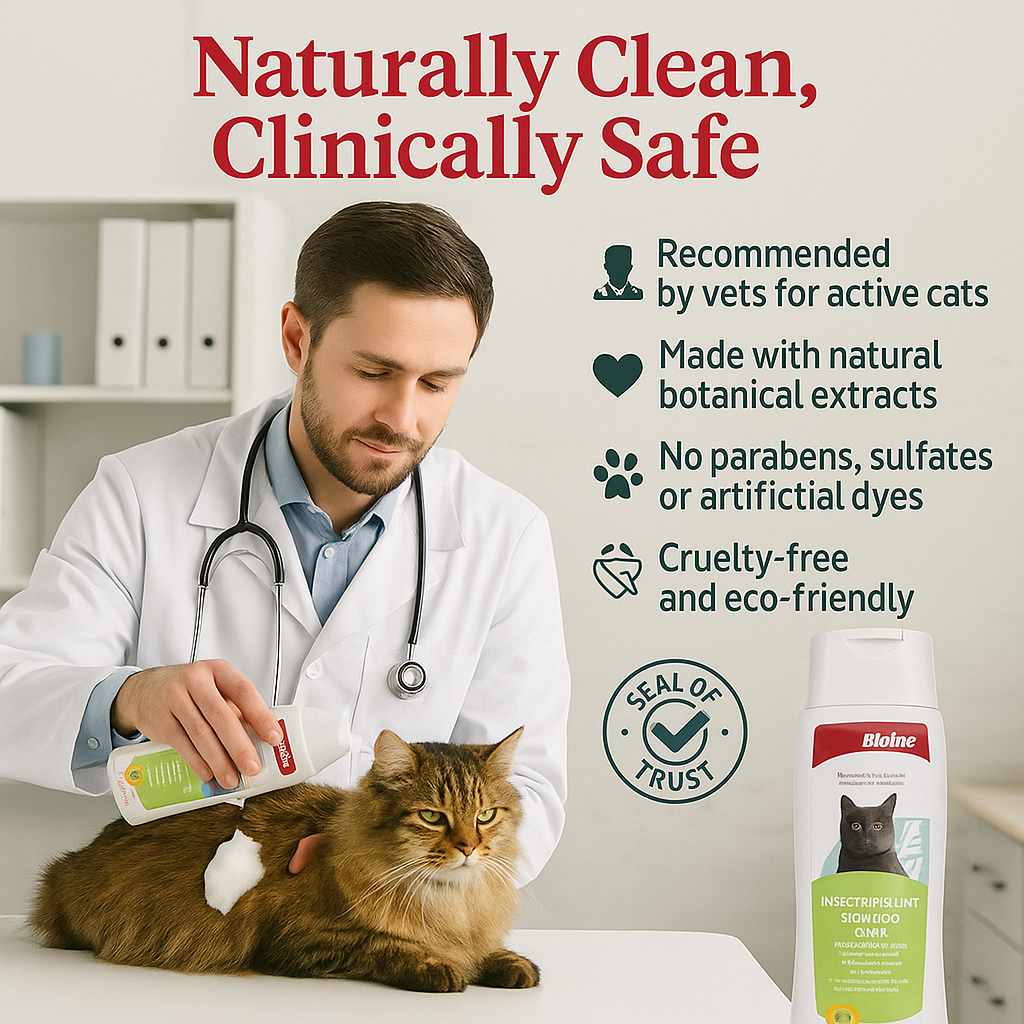 Bioline Insect repellent shampoo 200ml- pet grooming