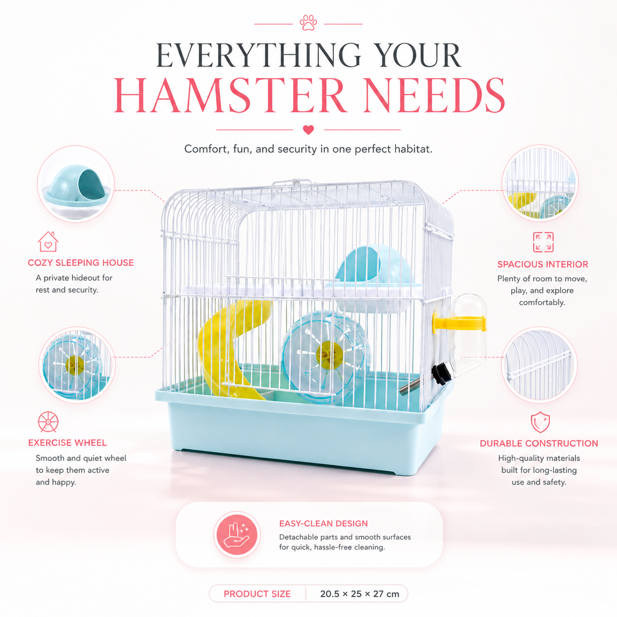 Dayang hamster cage BC-166 hamster cage
