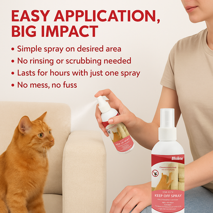 Bioline Keep off spray for cat 175ml